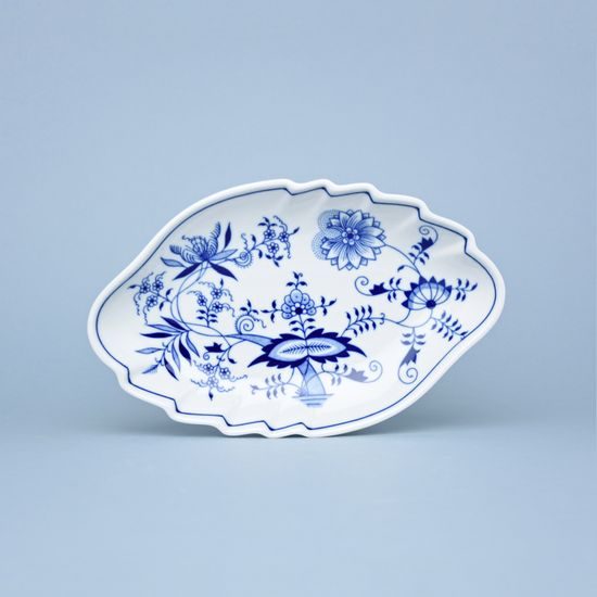 Double leaf dish 24cm, Original Blue Onion Pattern