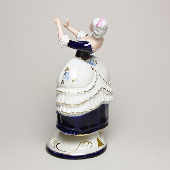 Lady Rococo 12 x 11 x 21,5 cm, isis, Porcelain Figures Duchcov