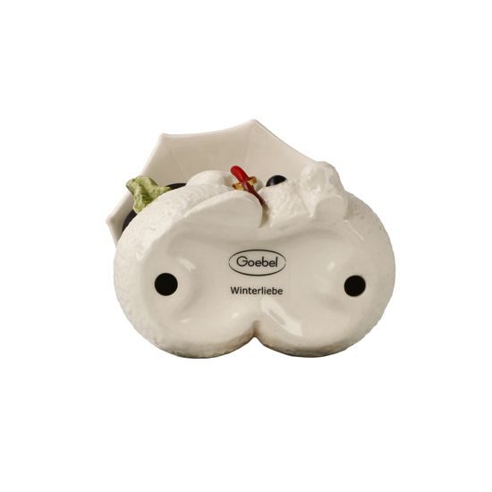 Snowmen figurine Winter Love 11 / 10 / 14.5cm, stoneware, Goebel