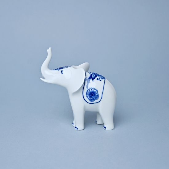 Elephant I. 12 cm, Original Blue Onion Pattern