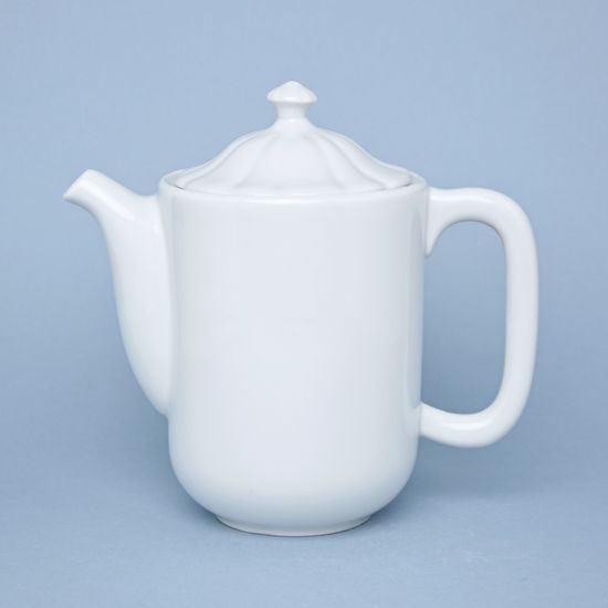 Pot tea / coffee 1 l Benedikt white, G. Benedikt 1882