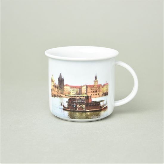Mug Tina middle 240 ml, Prague - boat, Český porcelán a.s.