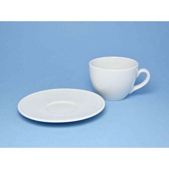 Cup 250 ml and saucer 15 cm Milada, Český porcelán a.s.