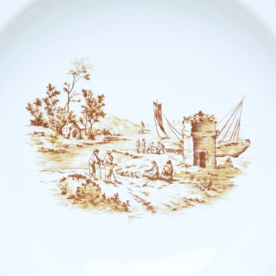 Rose 81048: Plate dining 25, Thun 1794, karlovarský porcelán