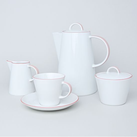 Kávová souprava pro 6 osob, Thun 1794, karlovarský porcelán, TOM 29965