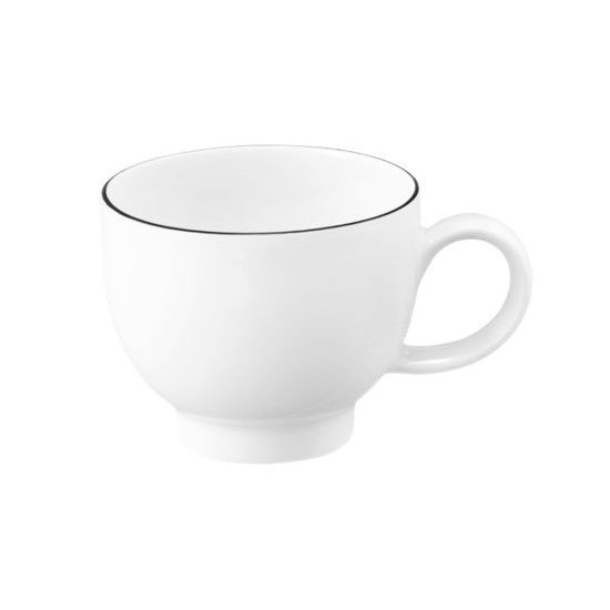 Cup espresso 0,09 l, Lido Black Line, Seltmann Porcelain