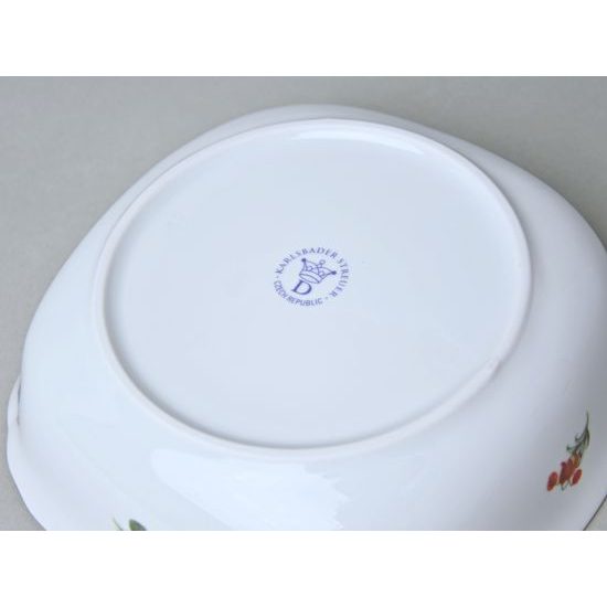 Mísa salátová čtyřhranná italská 19 cm, Rakouská házenka, Český porcelán a.s.