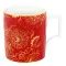 Mug shape Berlin "The Original" 250 ml red-gold, Meissen porcelain