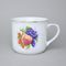 Hrnek Vařák 650 ml, Ovoce + zlatá linka, 1 ks. - náhodný výběr, Český porcelán a.s.