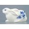 Eastern hare 6,1 x 11,4 cm, Original Blue Onion Pattern