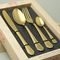 24 pcs. cutlery set, Vintage - gold, NEVA