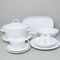 Dining set for 6 persons, Thun 1794 Carlsbad porcelain, TOM white