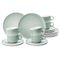 Kávová sada 18 díl. pro 6 osob, Sento AURA home - máta, porcelán Seltmann