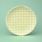 Dinner plate 24 cm, yellow, G. Benedikt 1882