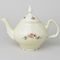 Tea pot 1,2 l, Thun 1794 Carlsbad porcelain, BERNADOTTE ivory + flowers