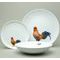 ROOSTER: Plate set 12 pcs. ELEGANCE, Thun 1794 a.s.