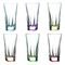 Set of gasses - Longdrink, 380 ml, Fusion Colour, RCR Cristalleria Italiana