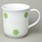 Mug Golem 1,5 l, green dots, Český porcelán a.s.