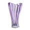 Křišťálová váza Plantica, fialová - ametyst, 32 cm, Aurum Crystal
