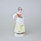 Dáma s květinou 7 x 8 x 19 cm, Saxe, Porcelánové figurky Duchcov