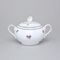 Cukřenka s oušky s víčkem bez výřezu 300 ml, Rakouská házenka, Český porcelán a.s.