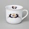 Hrnek Vařák 650 ml, erbíky + zlatá linka, Český porcelán a.s.,