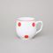 Hrnek Baňák 300 ml, ČERVENÉ PUNTÍKY, Český porcelán a.s.