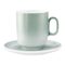 Mug 400 ml + saucer 16 cm, Sento AURA home - MINT, Seltmann porcelain