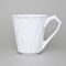 Hrnek Maxi Diamond White, Bílá, 550 ml, porcelán Goldfinger