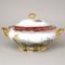 Soup tureen 3 l, hunting - ruby, Carlsbad