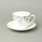 Jasmine: Cup 420 ml and saucer 17 cm, Roy Kirkham fine bone china
