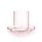 Cup 200 ml + saucer 120 mm DROP for flat white, Rosaline, Kvetna 1794 Glassworks
