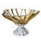 Crystal Bowl Plantica Amber, 33 cm, Aurum Crystal