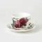 English Rose: Cup 420 ml + saucer breakfast, Roy Kirkham fine bone china