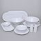 Bohemia White, Dining set for 6 persons, design by Jiri Pelcl, Cesky porcelan a.s.