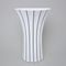 Vase Retro T 30 cm, White + Black Line, Goldfinger Porcelain