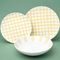 Plate set for 4 pers., yellow, G. Benedikt 1882