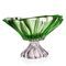 Crystal Bowl Plantica Green, 33 cm, Aurum Crystal
