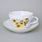 Šálek a podšálek D, 400 ml, Rudbégie, Český porcelán a.s.