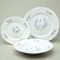 Talířová souprava pro 6 osob, Thun 1794, karlovarský porcelán, BERNADOTTE motýli