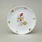 Talíř mělký 21 cm Coups, dekor Veselá slepice, Thun 1794, karlovarský porcelán