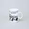 Mug Boby 160 ml, Charles bridge and Prague Castle, Prince porcelain 1925