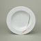 Plate deep 22 cm, Thun 1794 Carlsbad porcelain, Grass 29674