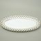 Dish oval 42 x 22 cm, Byzant 404b - white, Rose China Chodov