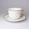 Natálie zlatá: Šálek 290 ml a podšálek 170 mm, Thun 1794, karlovarský porcelán