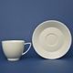 Cup 140 ml + saucer 135 mm, Lea ivory, Thun 1794