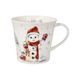 Hrnek se sněhulákem Zimní láska 350 ml, jemný kostní porcelán, Goebel