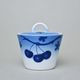 Cukřenka Tom 0,2 l, Thun 1794, karlovarský porcelán, BLUE CHERRY