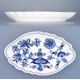 Double leaf dish 24cm, Original Blue Onion Pattern