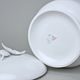 Porcelain Urn Case With Feather 29,5 cm, White, Royal Dux Bohemia